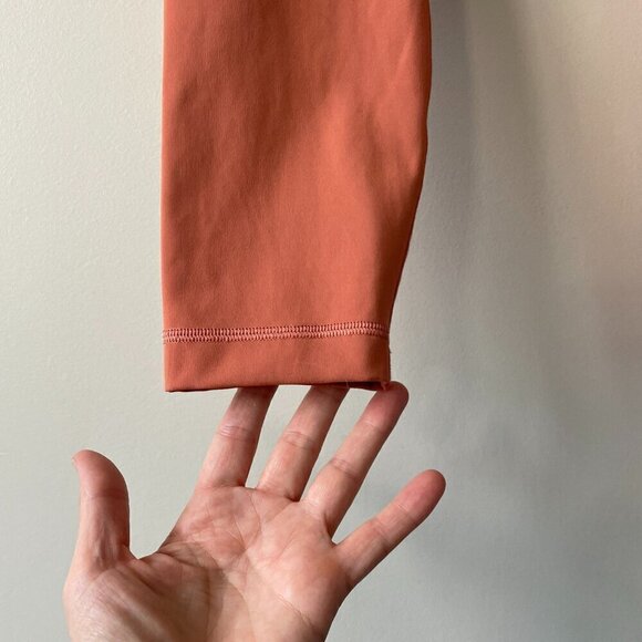 Lululemon Wunder Under High-Rise Tight 28" *Full-On Luxtreme Leggings Orange 6 - Picture 7 of 8